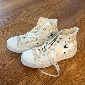 High Top Platform Converse Chuck Taylor